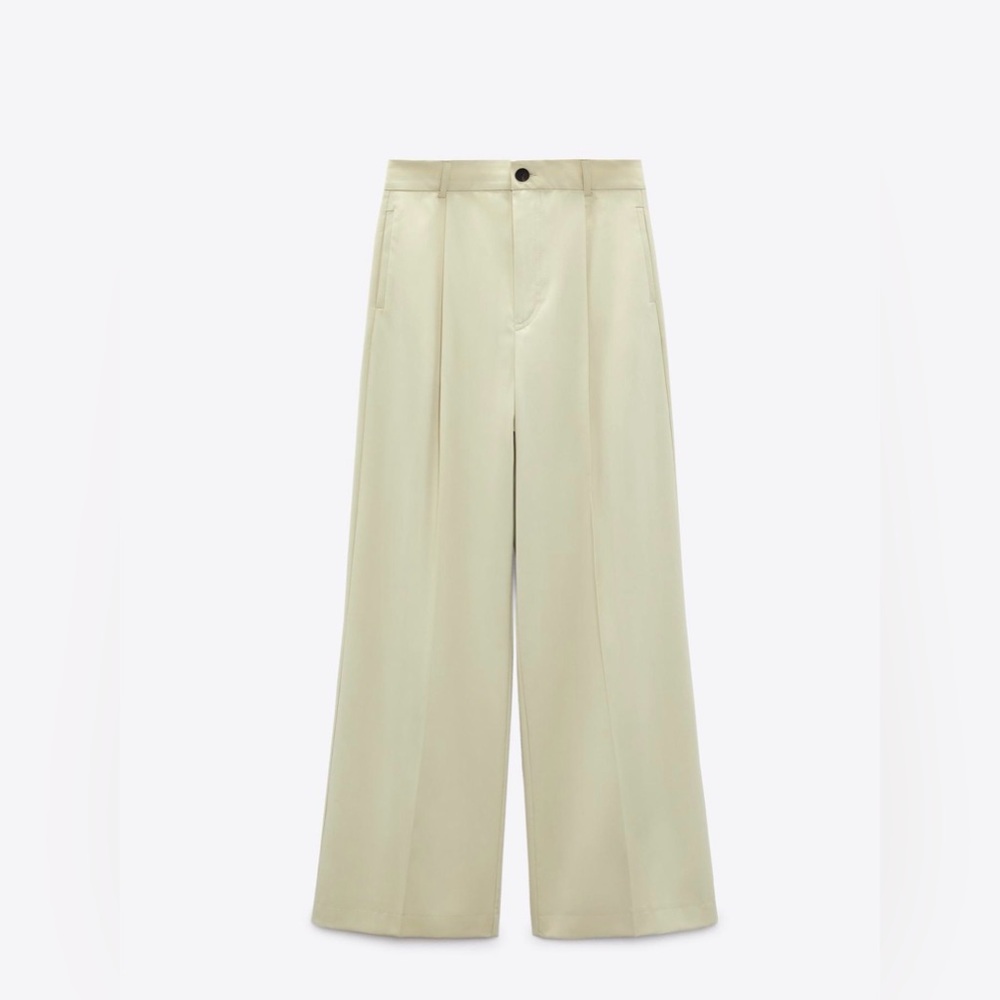 Zara Wide-Leg Trousers NWOT